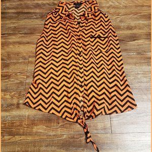 Women's size small coral Timing tank top